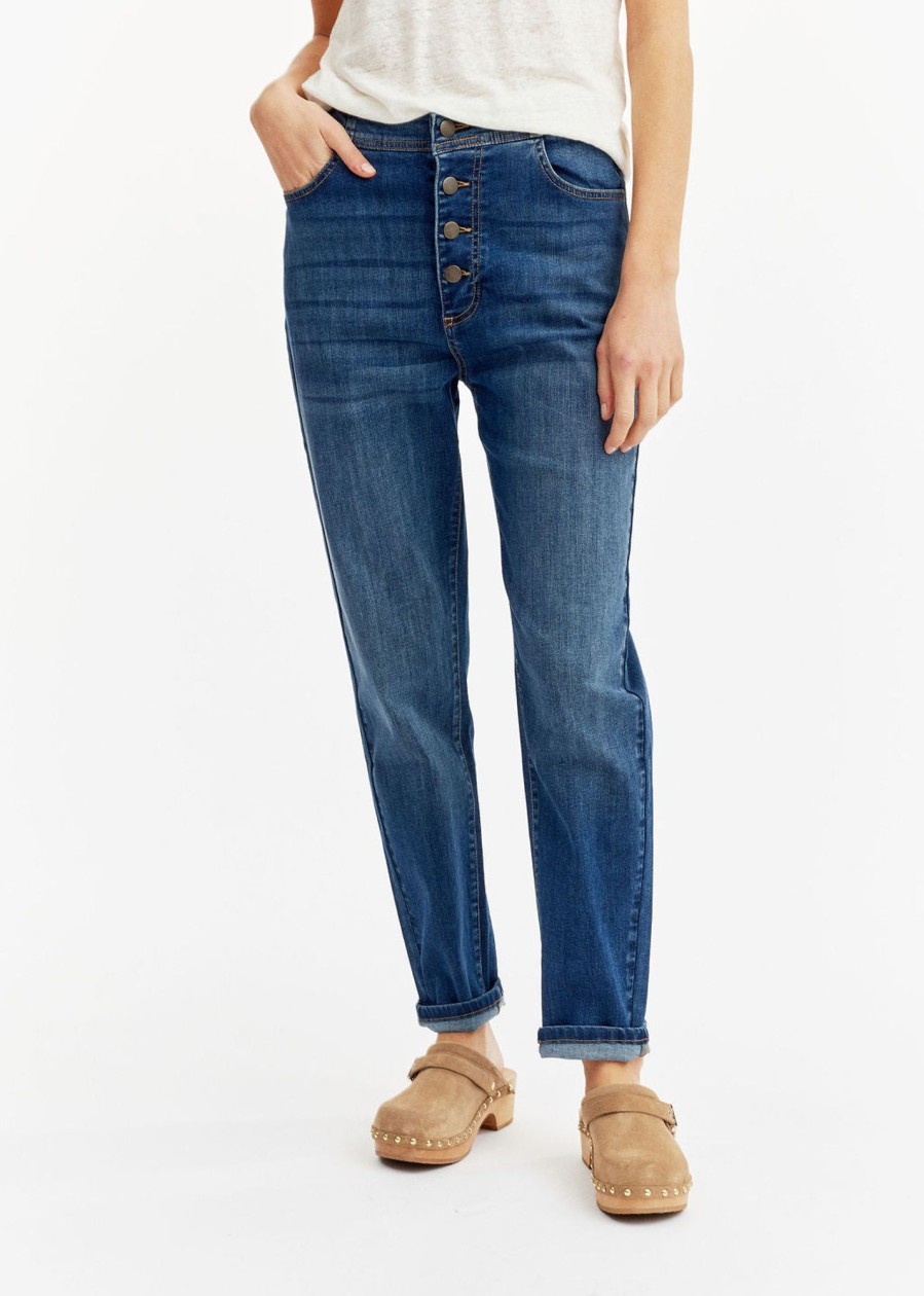 Lauren Vidal Jean Denim Pantalons