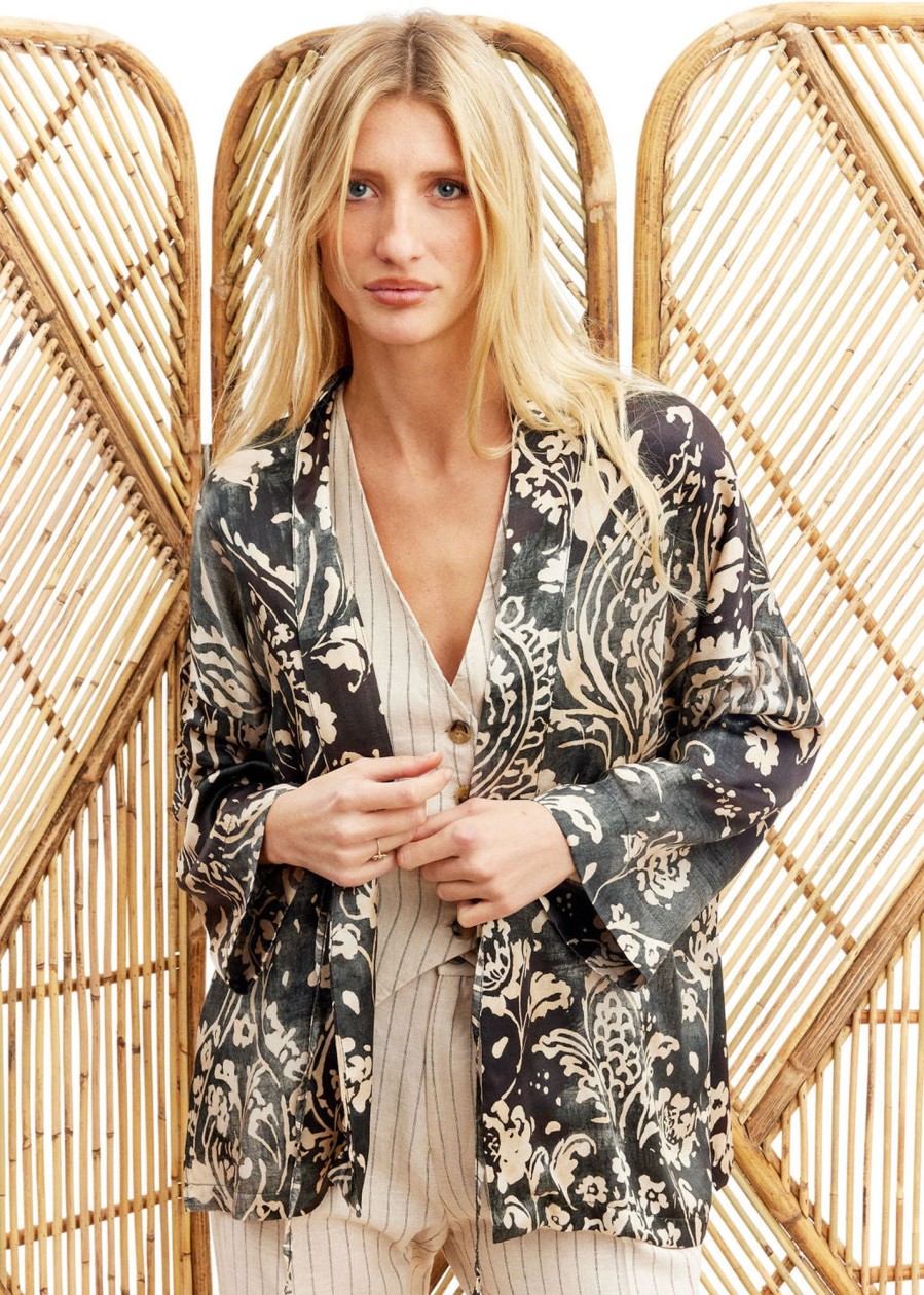 Lauren Vidal Veste Kimono Metal Kimonos